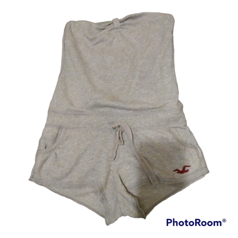 Hollister strapless romper
